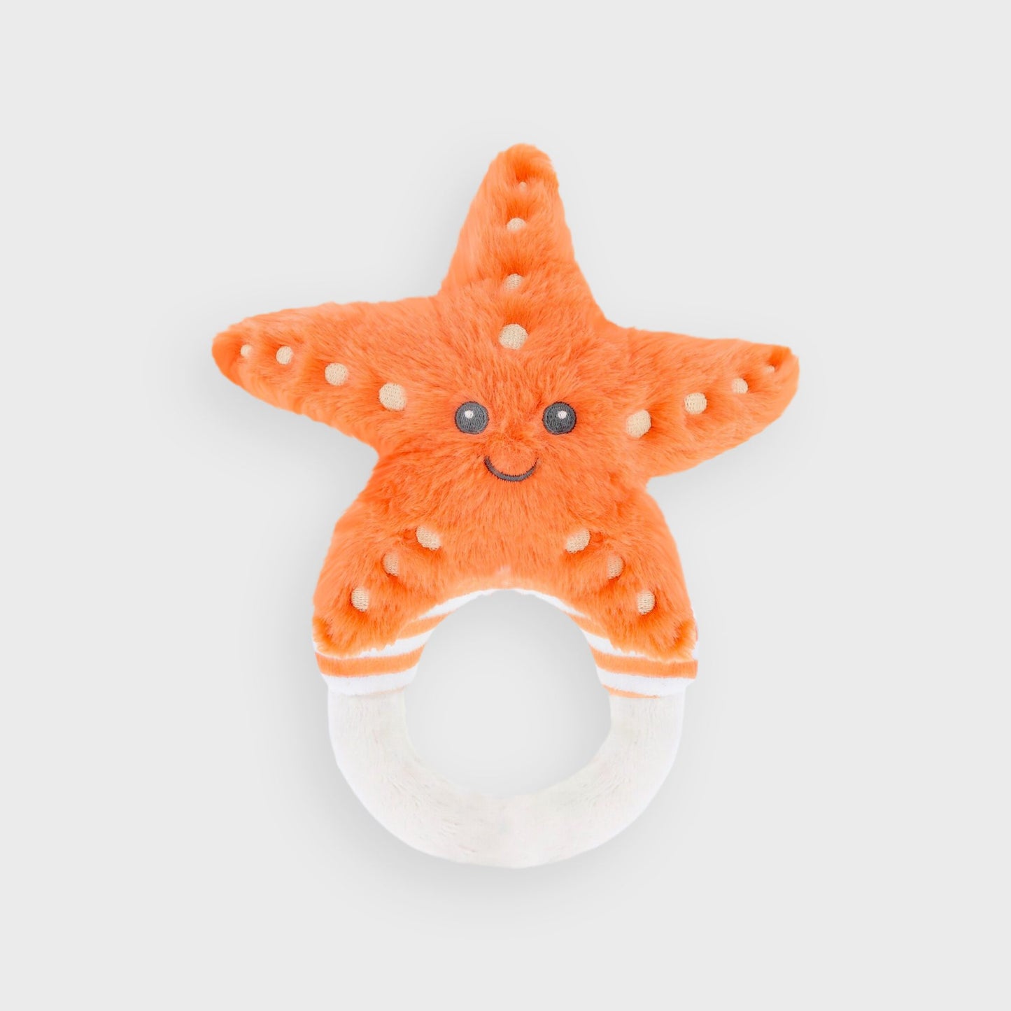 Keeleco Squish Starfish Ring Rattle