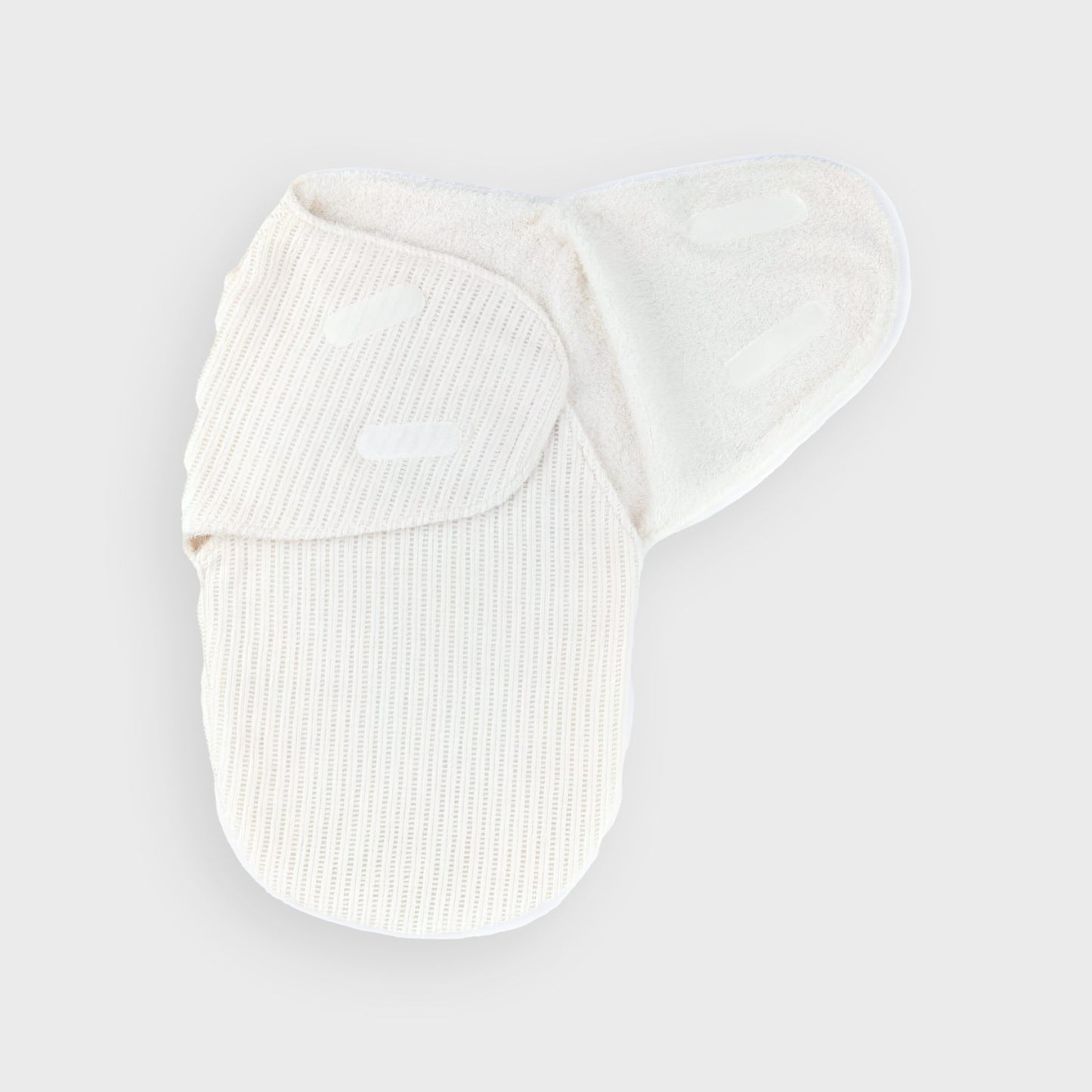 White Chenille Cellular Swaddle Wrap