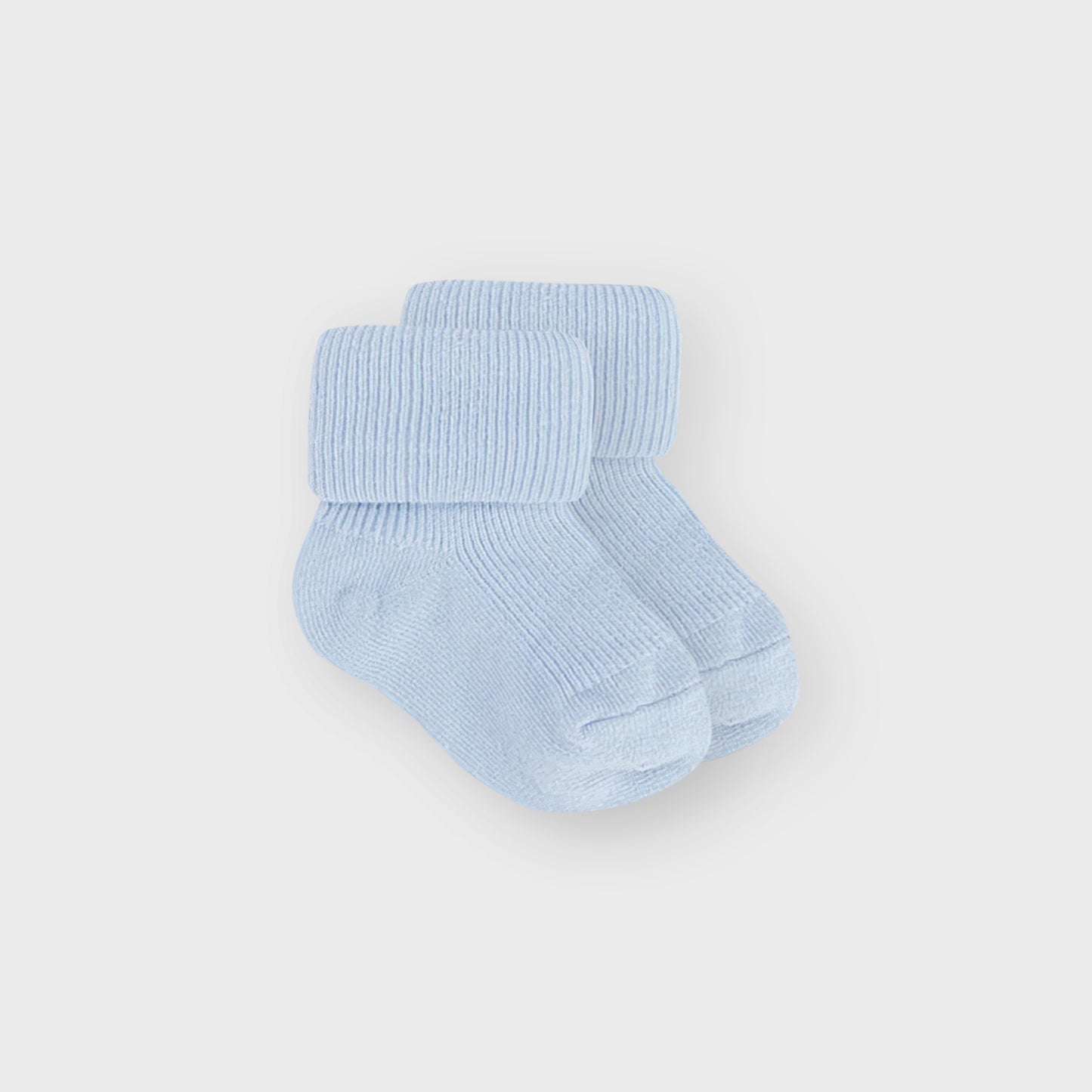 Premature Blue Turnover Socks