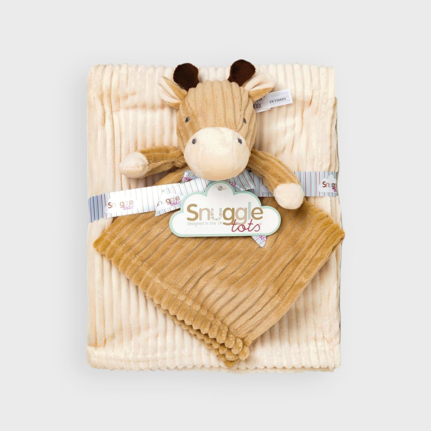 Giraffe Ribbed Comforter & Blanket