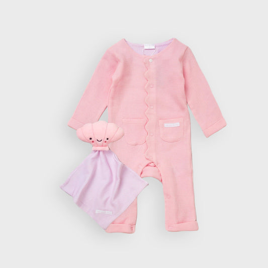 Waffle Fabric All In One & Shell Comforter Set