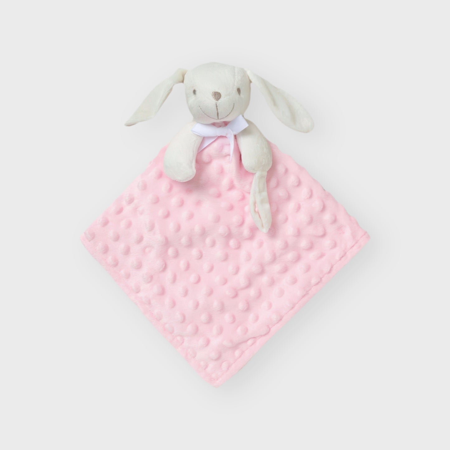 Bunny Pink Bubble Velour Comforter