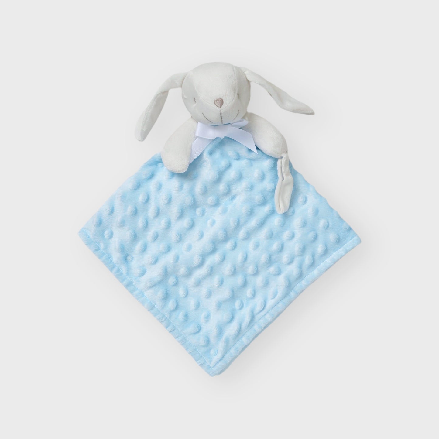 Bunny Blue Bubble Velour Comforter