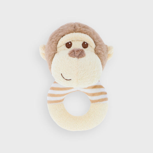 Keeleco Marcel Monkey Ring Rattle