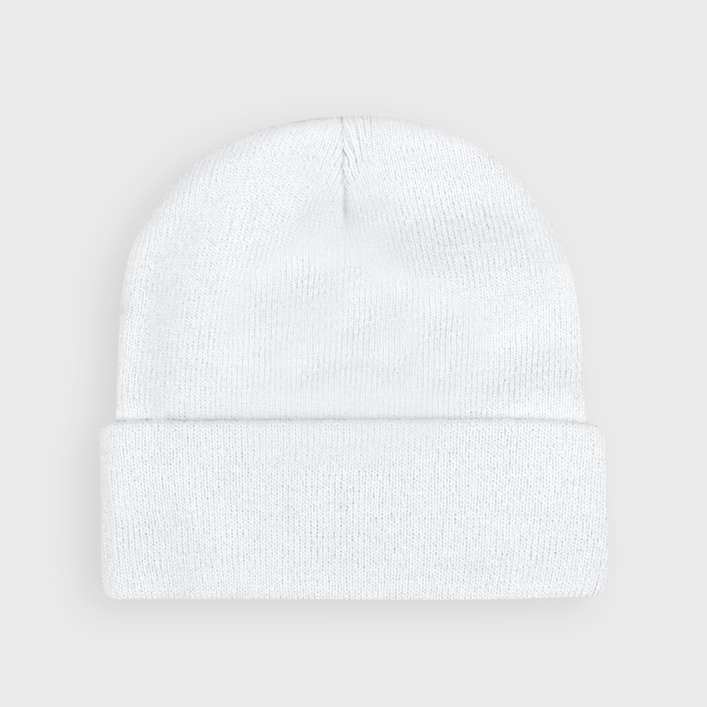 White Beanie Hat