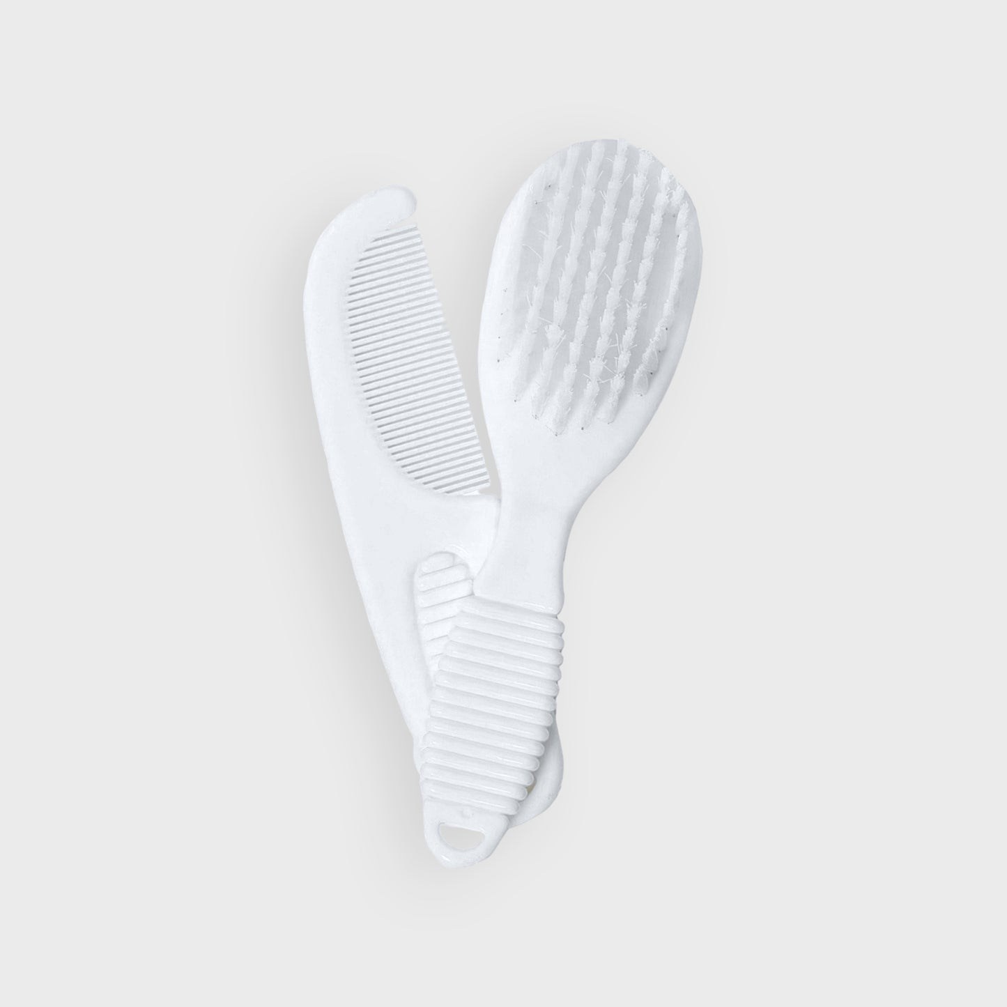 White Brush & Comb Set