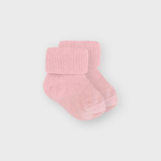 Premature Pink Turnover Socks