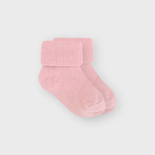 Pink Turnover Socks
